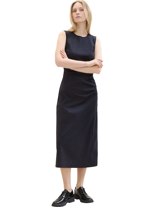 Midi Dress Navy Blue