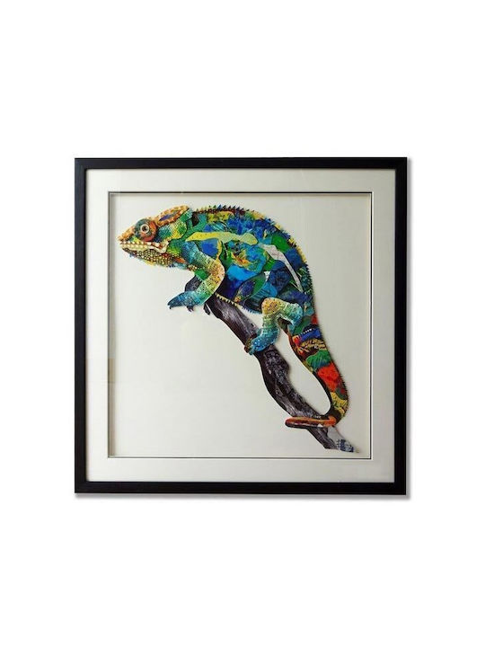 Supergreens Colaj Hameleon Ramă Lemn 75x75cm