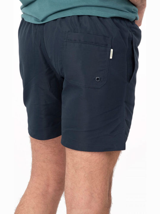 Costum De Baie Bărbați Pantaloni Scurți Albastru Marin Costum De Baie Bărbați Pantaloni Scurți Albastru Marin
