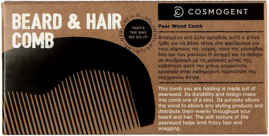 Cosmogent Mr Cosmo – Beard Oil 30ml Μαζί Cosmogent Beard Hair Comb