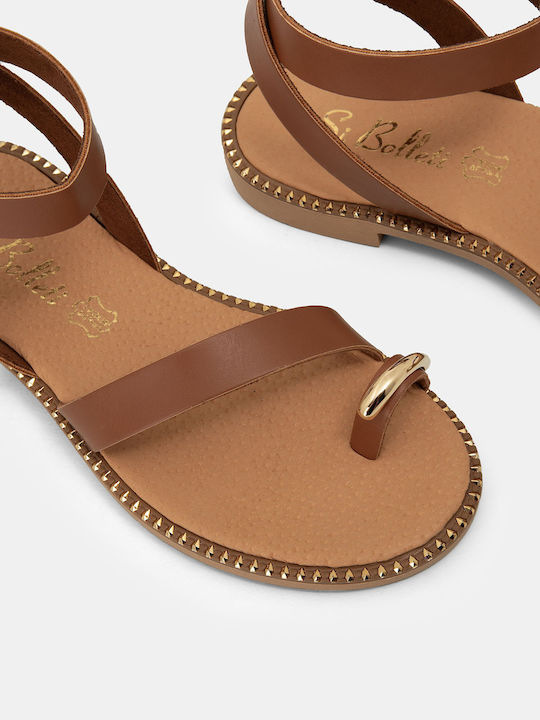 Sandale Casual Damă Tabac Maro K24-002-1092 D-Tabac
