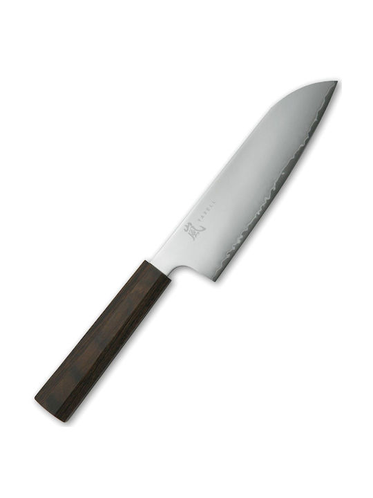 Yaxell Μαχαίρι Santoku από Ανοξείδωτο Ατσάλι 16.5cm