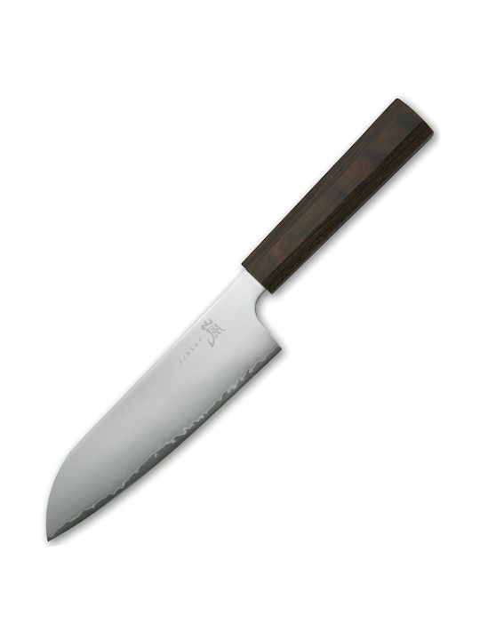 Yaxell Μαχαίρι Santoku από Ανοξείδωτο Ατσάλι 16.5cm