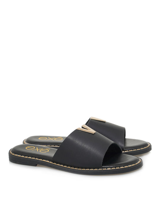 Exe Women's Flat Sandals in Black Color