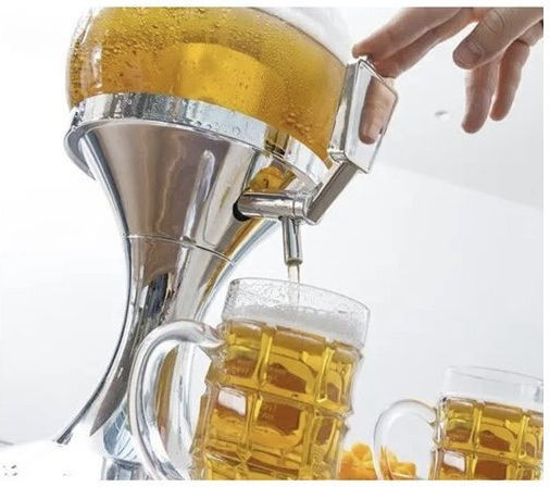 Distribuitor de bere cu robinet 3.5lt