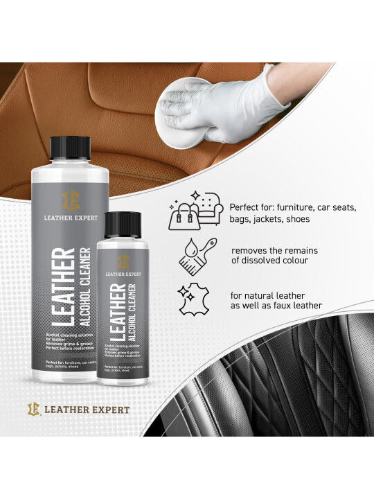Leather Alcohol Cleaner Leather Degreaser 1000 Ml Leather Expert Le-01-ac1000