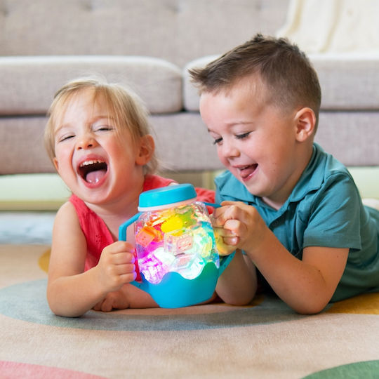 Glas sensorisches Spiel Lila