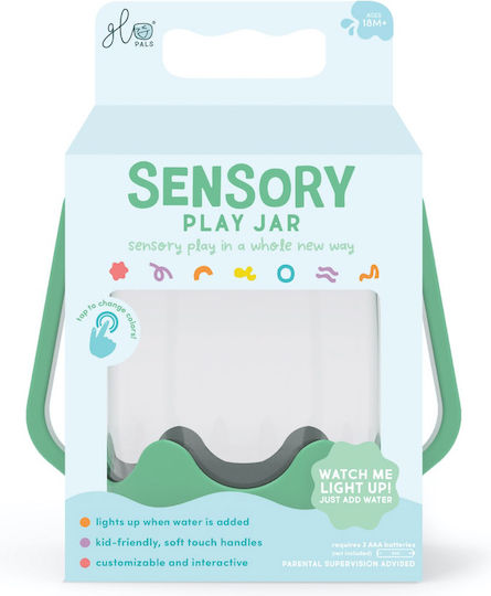 Jar Sensory Play Green