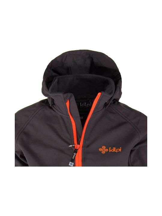 Kilpi Kids Sports Jacket Short with Hood Black