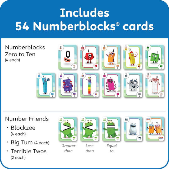 Hand2Mind Numberblocks Εκπαιδευτικό Παιχνίδι Γνώσεων για 3+ Ετών