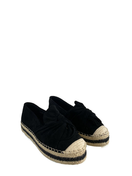 Famous Shoes Damen Espadrilles in Schwarz Farbe