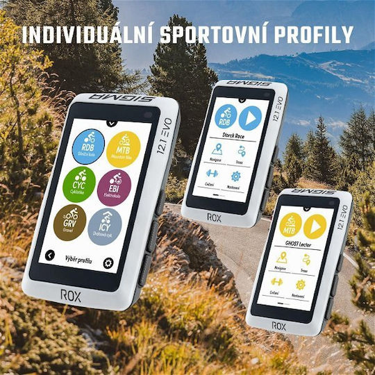 Sigma Sport Rox 12.1 Evo Basic Αδιάβροχο Ασύρματο GPS Ποδηλάτου