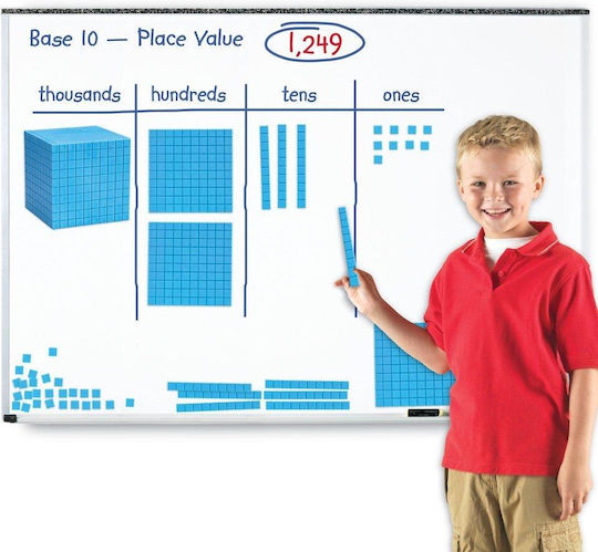 Learning Resources Models In Base 10 Образователна Игра Образователни за 6-10 Години