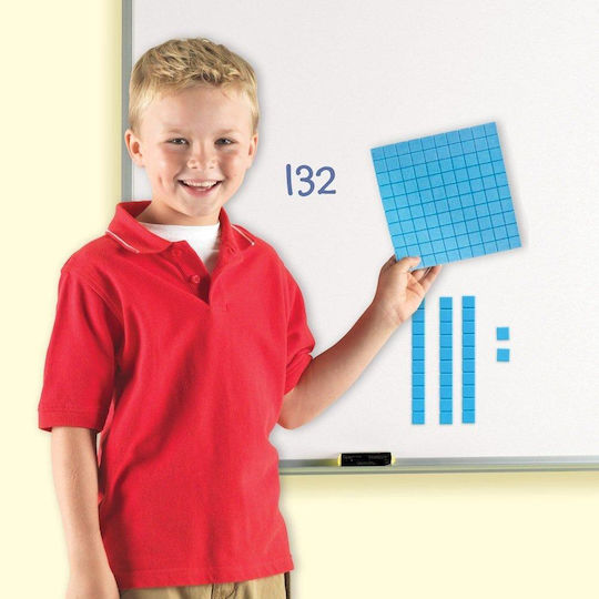 Learning Resources Models In Base 10 Образователна Игра Образователни за 6-10 Години