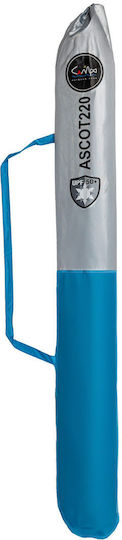 Campo ASCOT 240 Σπαστή Ομπρέλα Θαλάσσης Διαμέτρου 2.2m Sky Blue