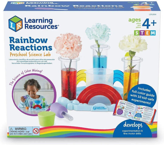 Learning Resources The Rainbow Of Reactions Joc Educațional Experimente pentru 4+ ani Ani