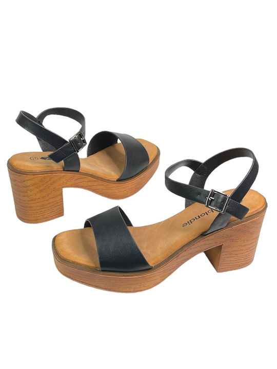 Blondie Platform Women's Sandals Black