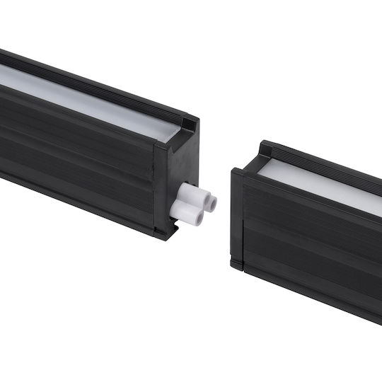 GloboStar LED Комерсиално Линейно Осветление Светило Таван 18W Естествено бяло Ш120xВ4см.