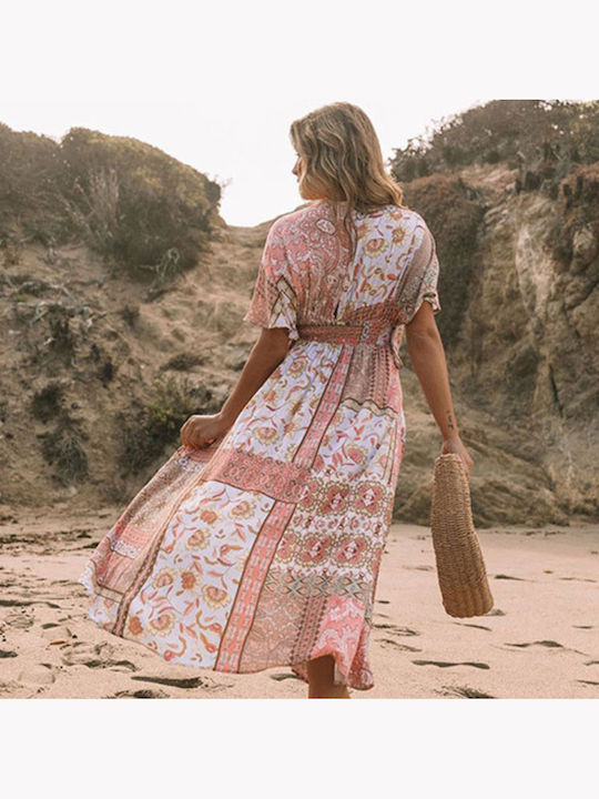 Chicret Damenbademode Kleid Rosa