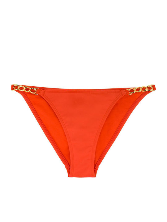 Bikini Inferioare Slip Portocaliu