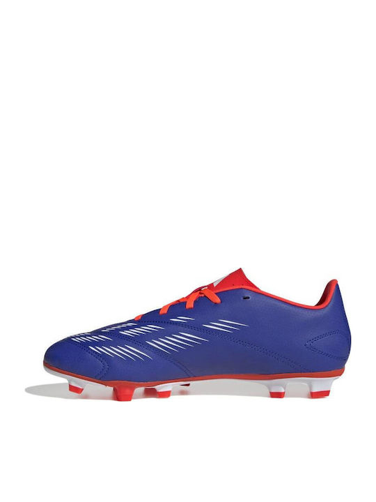 adidas Predator Club Football Shoes with Cleats Blue