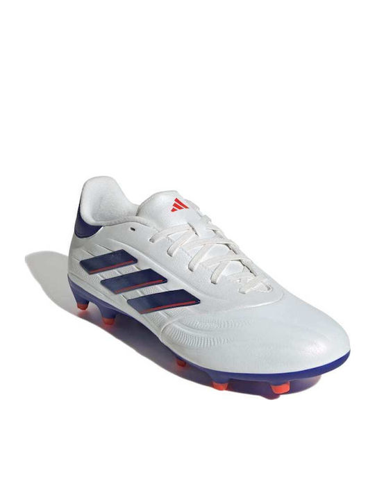 adidas Copa Pure.2 League Ποδοσφαιρικά Παπούτσια με Τάπες FG Λευκά