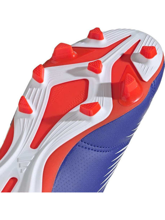 adidas Predator Club Football Shoes with Cleats Blue