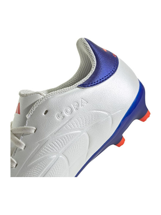 adidas Copa Pure.2 League Pantofi de Fotbal cu crampoane Albe