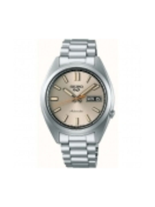 Seiko Watch Automatic with Silver Metal Bracelet