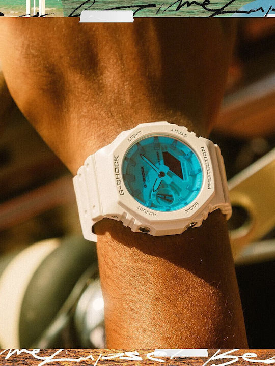 Casio G-shock Ρολόι Μπαταρίας με Καουτσούκ Λουράκι Casio G-shock Ρολόι Μπαταρίας με Καουτσούκ Λουράκι