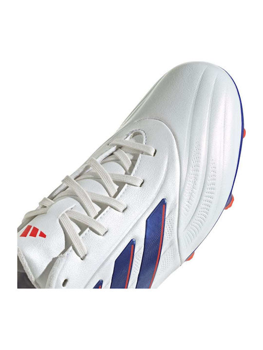 adidas Copa Pure.2 League Ποδοσφαιρικά Παπούτσια με Τάπες FG Λευκά