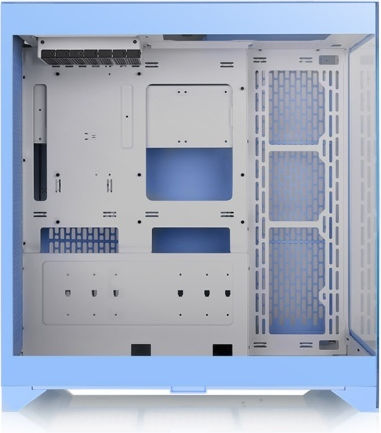 Thermaltake CTE E600 MX Геймърско бюро Midi Tower Компютърна кутия с RGB осветление Hydrangea Blue