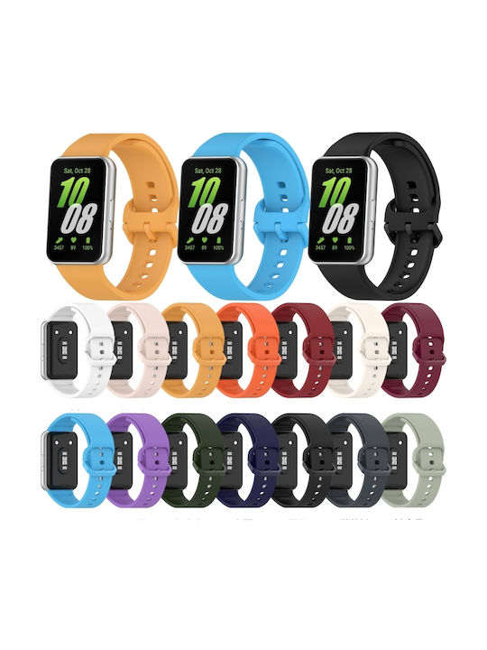 Gummi-Armband Mehrfarbig 7mm