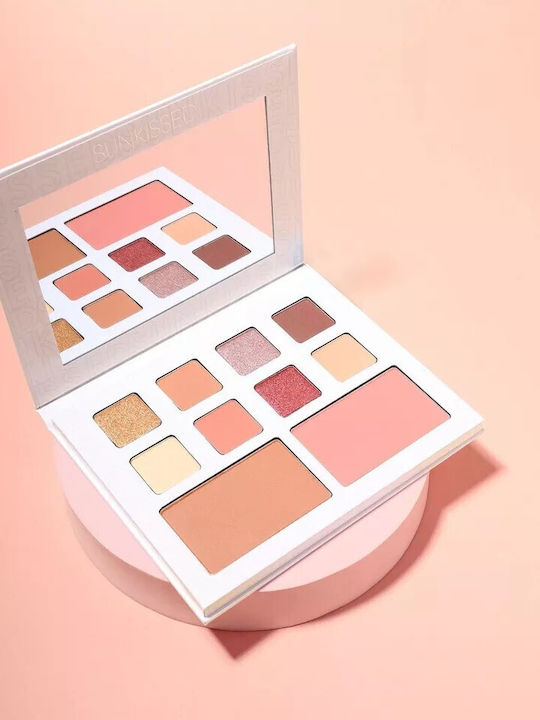 Sunkissed Infinite Radiance Face Palette 21g Bronzer Blush Highlighter Contour
