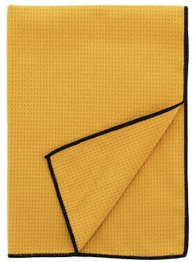 Billionaire Lavetă Microfibră Uscare Auto Galben 76x55cm