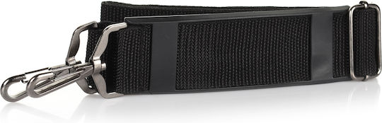 Diplomat Reisetasche 51Es Schwarz mit Rädern Stoff L55xB30xH31cm