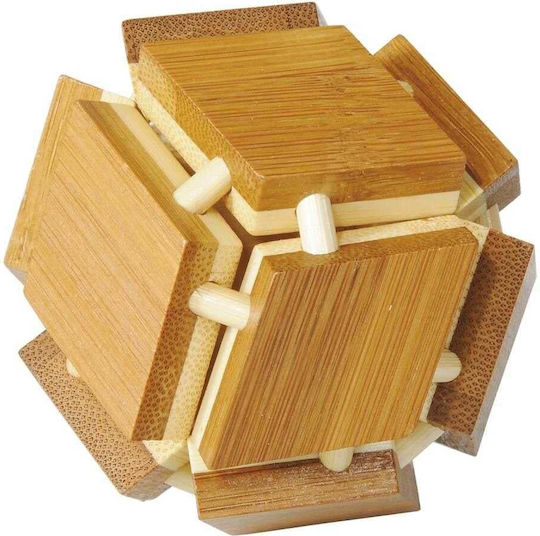 Fridolin Wooden Bamboo 3d Magic Box Iq Puzzle din Lemn