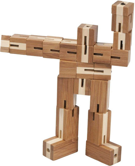 Fridolin 3d Bamboo Flexi-cub Logic Παζλ από Ξύλο