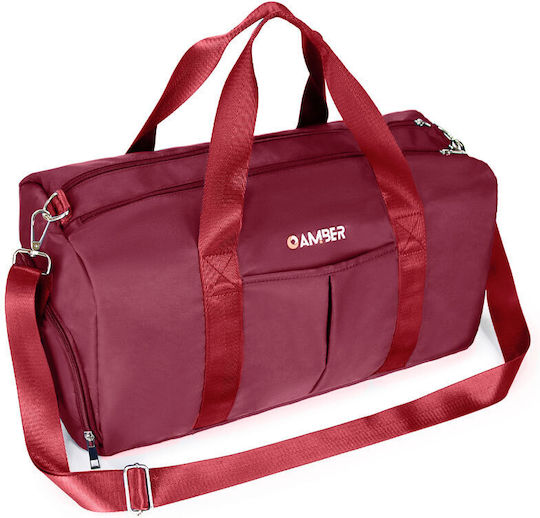 Amber Sack Voyage 30lt Burgundy Fabric L49xW24xH25cm