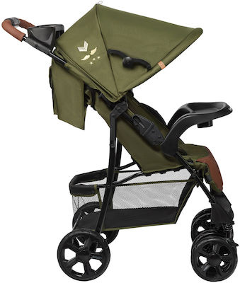 Lionelo Emma Plus Cărucior pentru Bebeluși Potrivit de la 6+ Luni Verde 8.5kg