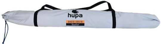 Hupa Oasis BlackOut Beach Umbrella Diameter 2m Light Gray