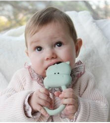Lanco Lanco Hippo Teether Μασητικός Κρίκος Οδοντοφυΐας από Καουτσούκ