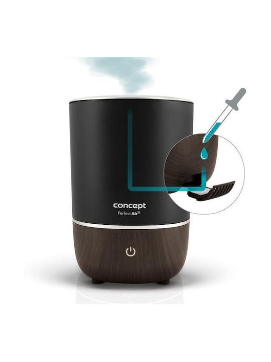Concept Led Aromatherapy Device with Timer Black 30W ZV1210