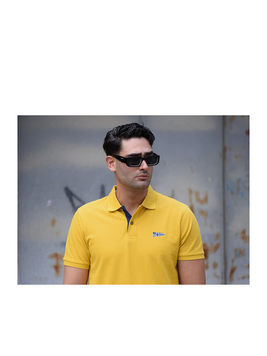 North Star Herren Shirt Polo Mustard (code ns48)