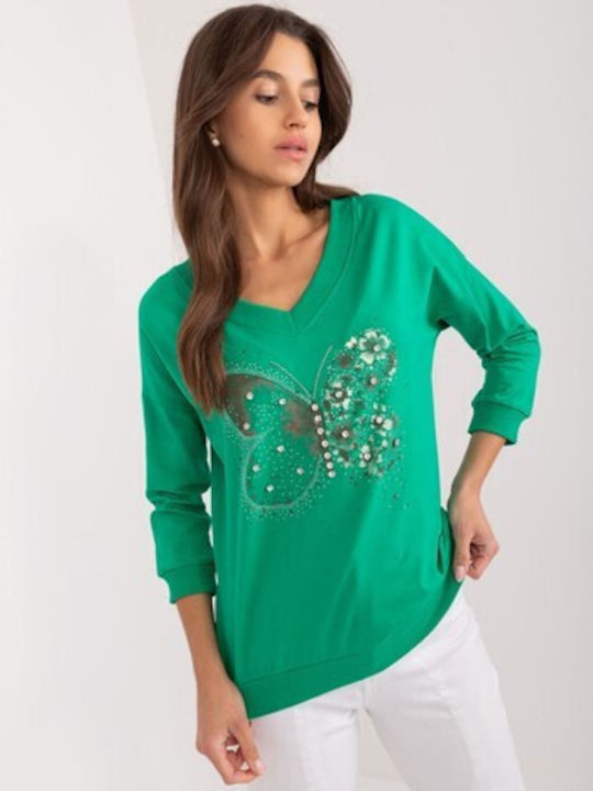 Relevance Women's Blouse Green