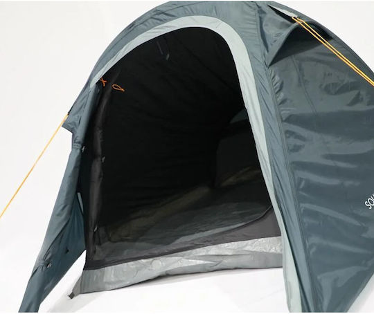 Vango Soul 300 Camping Tent Mountaineering Blue with Double Cloth 4 Seasons for 3 People Waterproof 3000mm 285x190x120cm Deep Blue