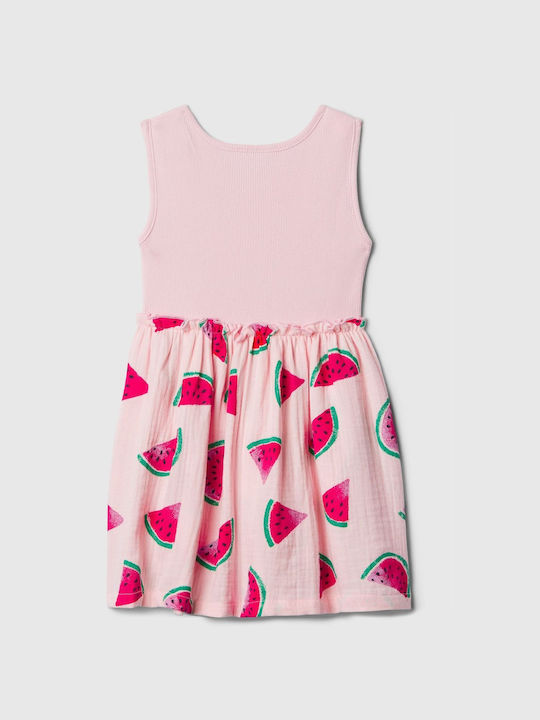 Rochie pentru Copii Fără mâneci Light Peony Pink
