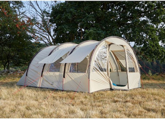 Grand Canyon Helena 5 Σκηνή Camping Τούνελ Μπεζ 4 Εποχών για 5 Άτομα 475x310x200εκ.