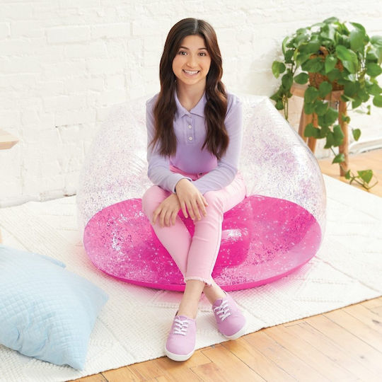 Make It Real 3c4g Inflatable Sparkle Chair 27127
