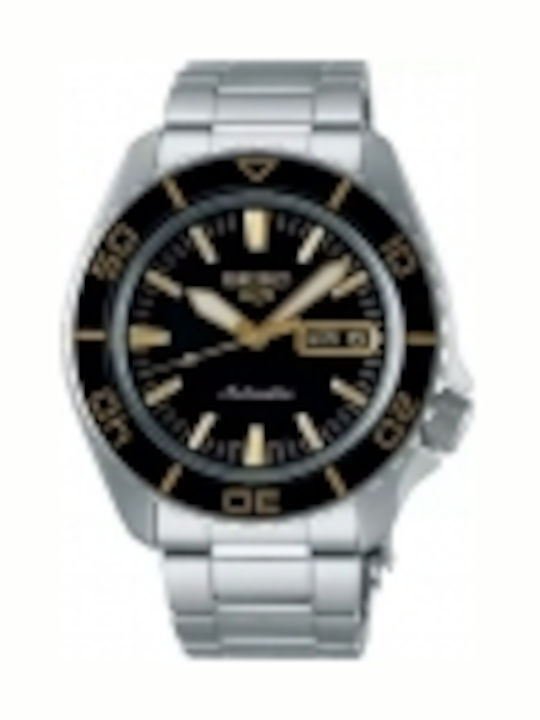 Seiko 5 Sports Ceas Barbati 42.5mm Automat Cu Brățară Din Metal Argintie